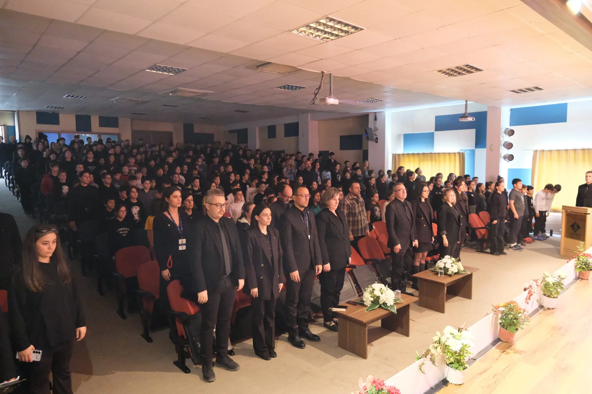 10 KASIM ATATÜRK'Ü ANMA TÖRENİ